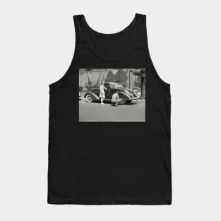 Auto Repair Service, 1942. Vintage Photo Tank Top